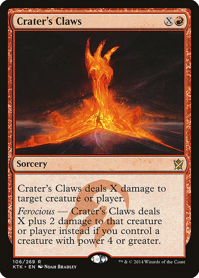 Crater's Claws [Khans of Tarkir] | Total Play