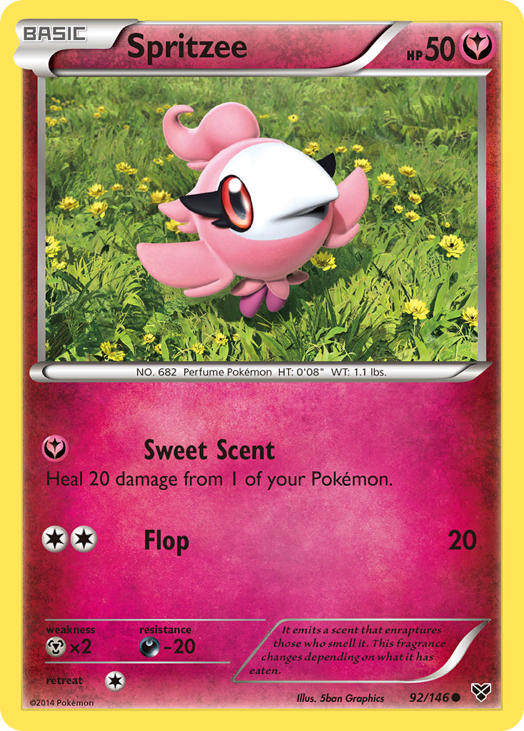 Spritzee (92/146) [XY: Base Set] | Total Play