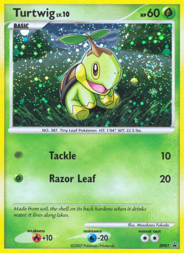 Turtwig (DP01) [Diamond & Pearl: Black Star Promos] | Total Play