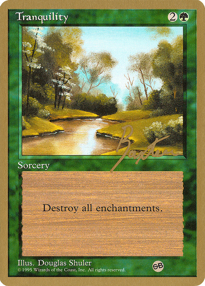Tranquility (George Baxter) (SB) [Pro Tour Collector Set] | Total Play