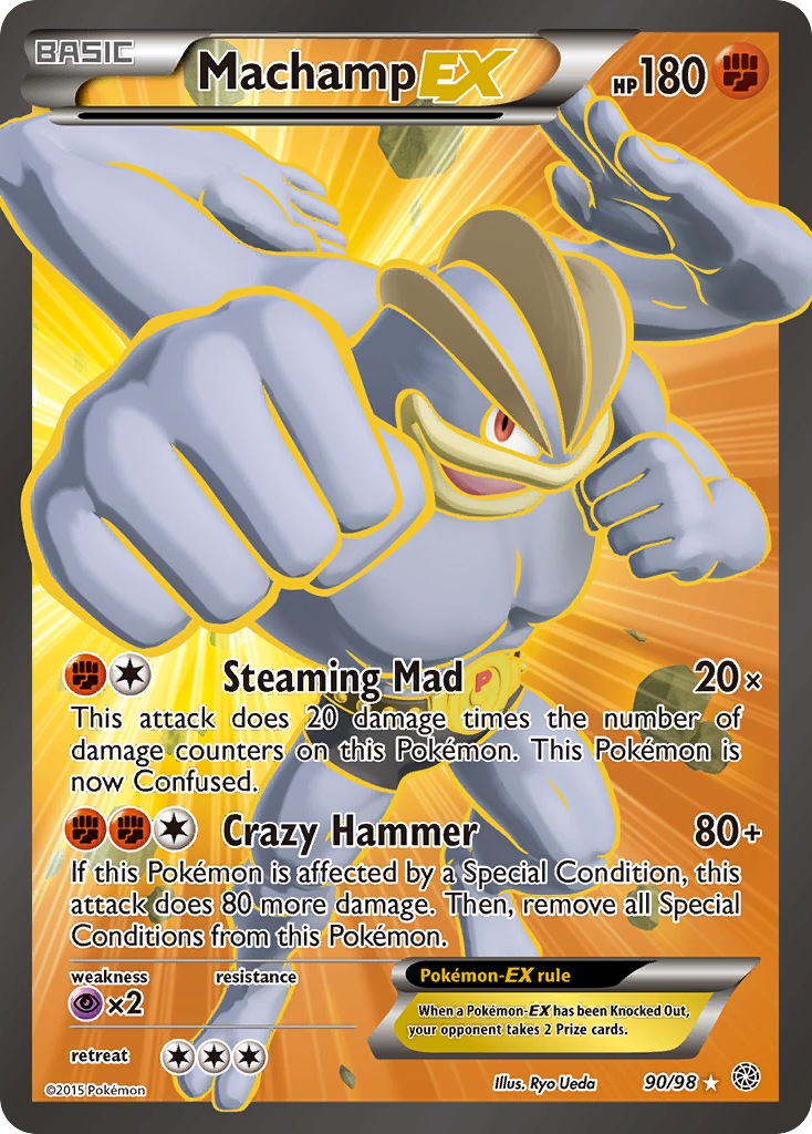 Machamp EX (90/98) [XY: Ancient Origins] | Total Play