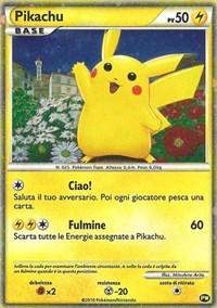 Pikachu (PW2) (Italian) [Pikachu World Collection Promos] | Total Play