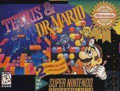 Tetris and Dr. Mario [Player's Choice] - Super Nintendo | Total Play