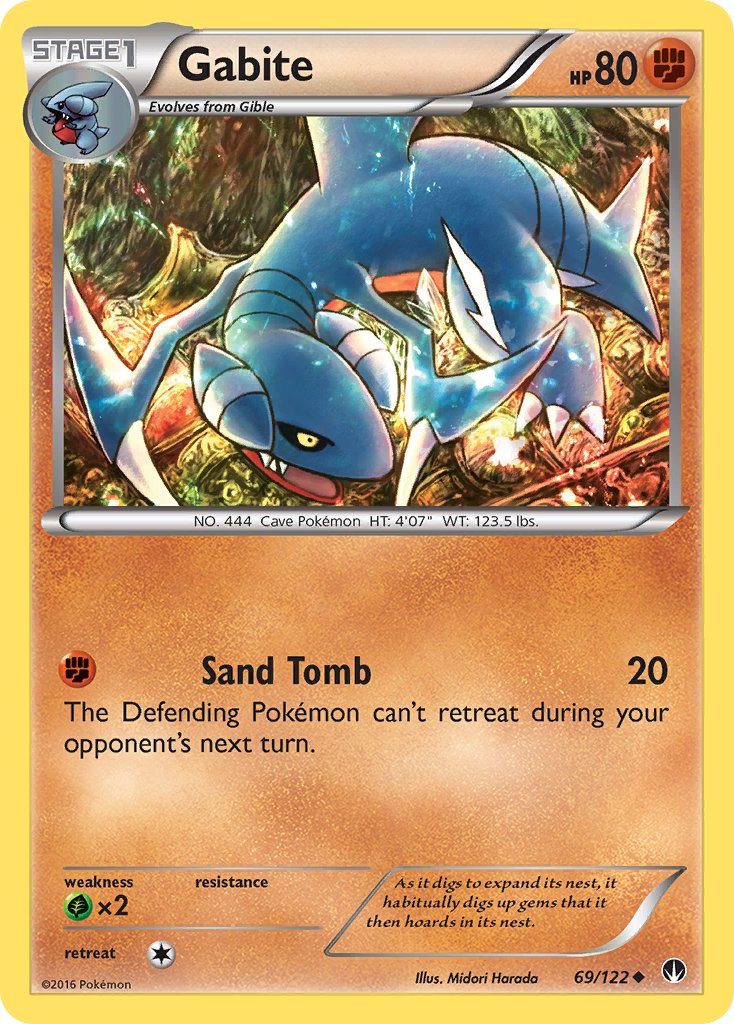 Gabite (69/122) [XY: BREAKpoint] | Total Play