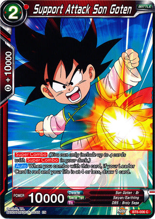 Support Attack Son Goten (BT6-006) [Destroyer Kings] | Total Play