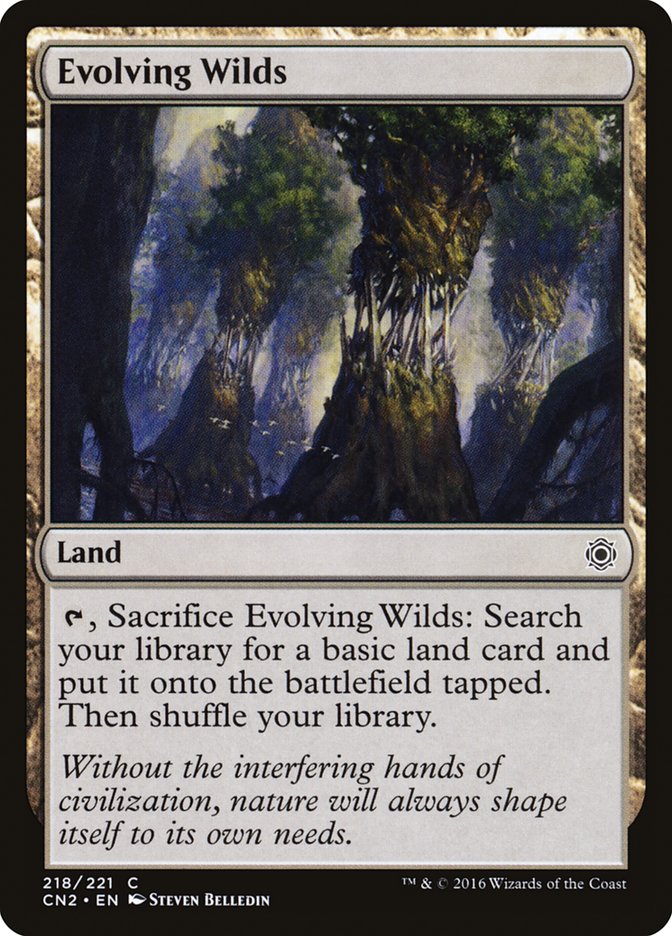 Evolving Wilds [Conspiracy: Take the Crown] | Total Play