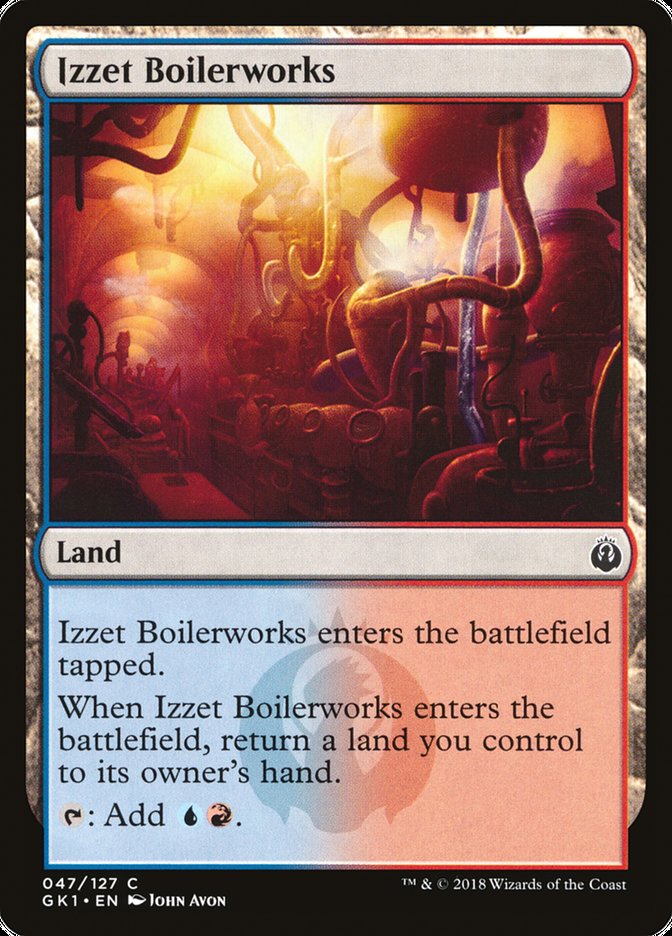 Izzet Boilerworks [Guilds of Ravnica Guild Kit] | Total Play