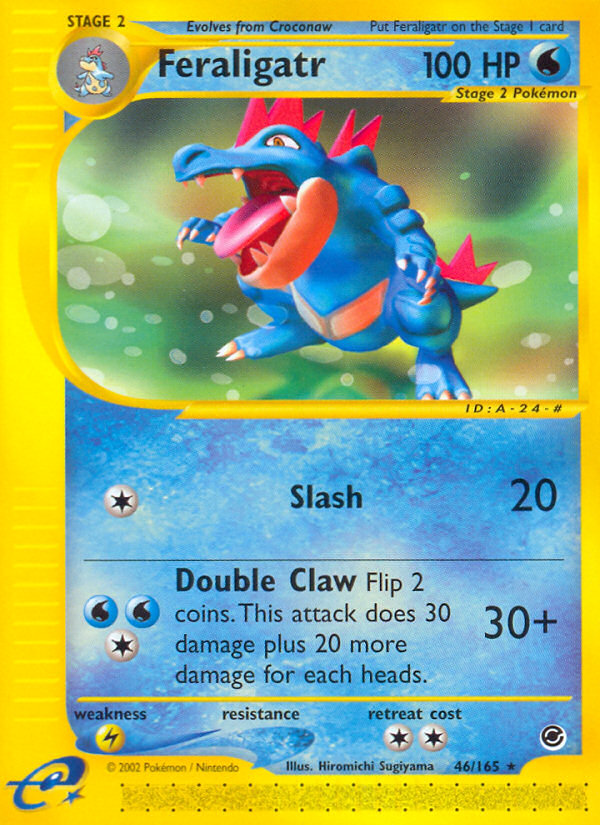 Feraligatr (46/165) [Expedition: Base Set] | Total Play