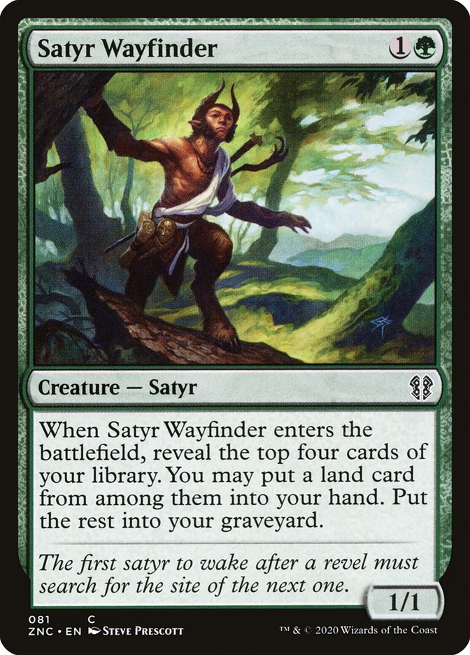 Satyr Wayfinder [Zendikar Rising Commander] | Total Play