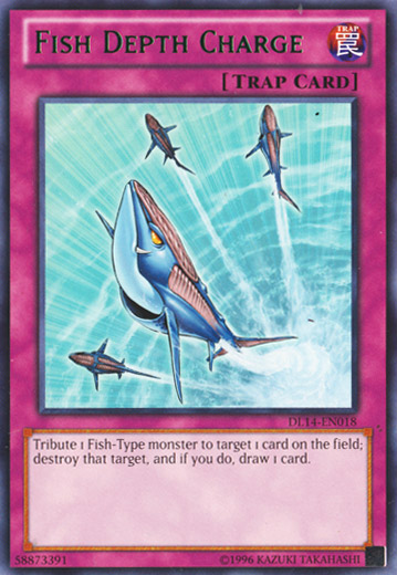 Fish Depth Charge (Green) [DL14-EN018] Rare | Total Play