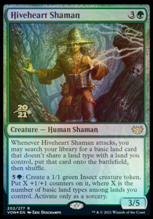 Hiveheart Shaman [Innistrad: Crimson Vow Prerelease Promos] | Total Play