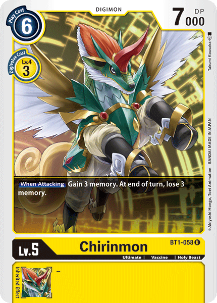Chirinmon [BT1-058] [Release Special Booster Ver.1.0] | Total Play