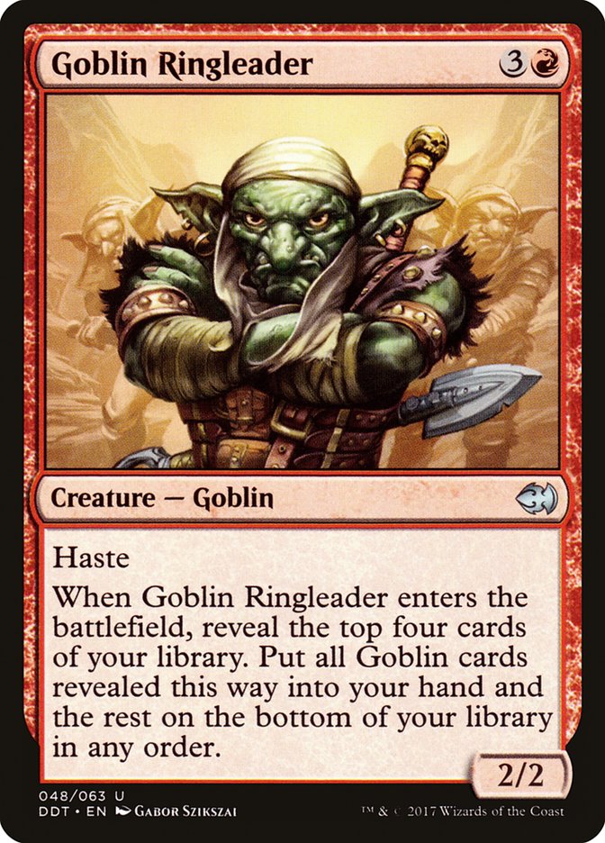 Goblin Ringleader [Duel Decks: Merfolk vs. Goblins] | Total Play