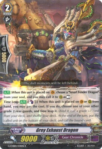 Grey Exhaust Dragon (G-CHB01/031EN) [TRY3 NEXT] | Total Play