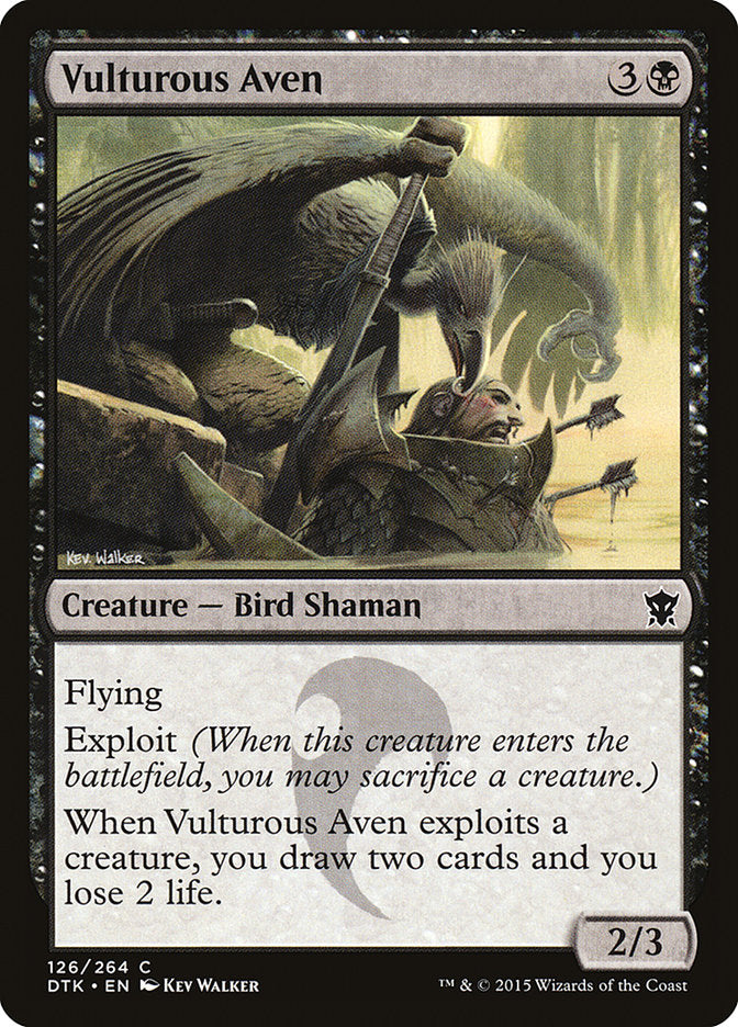 Vulturous Aven [Dragons of Tarkir] | Total Play