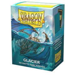 Dragon Shield: Standard 100ct Sleeves - Glacier (Dual Matte) | Total Play