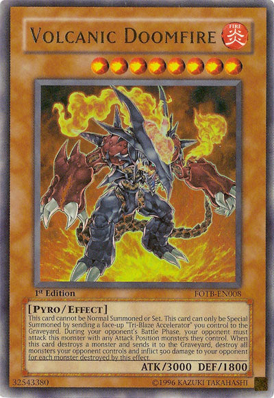 Volcanic Doomfire [FOTB-EN008] Ultra Rare | Total Play