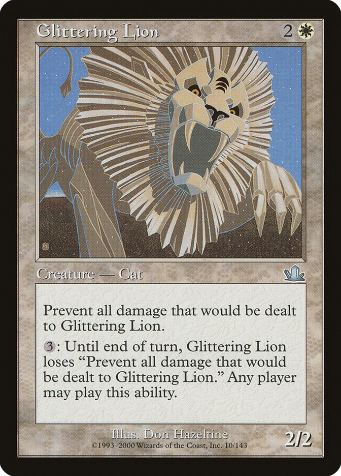 Glittering Lion [Prophecy] | Total Play