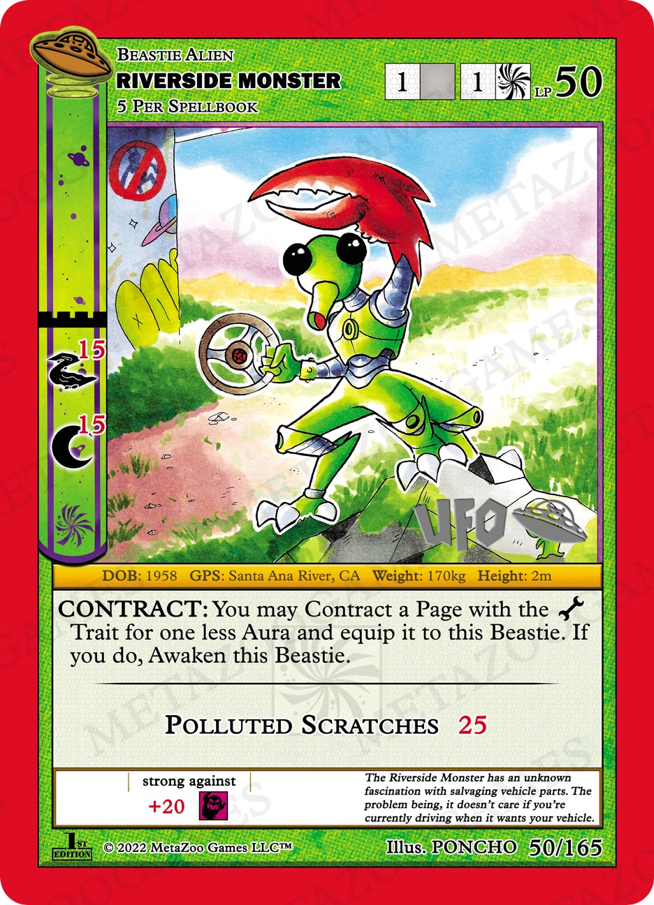 Riverside Monster [Cryptid Nation: UFO First Edition Spoiler Pack] | Total Play