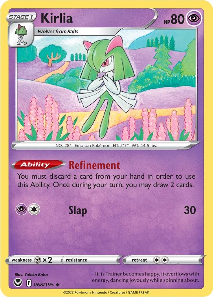Kirlia (068/195) [Sword & Shield: Silver Tempest] | Total Play