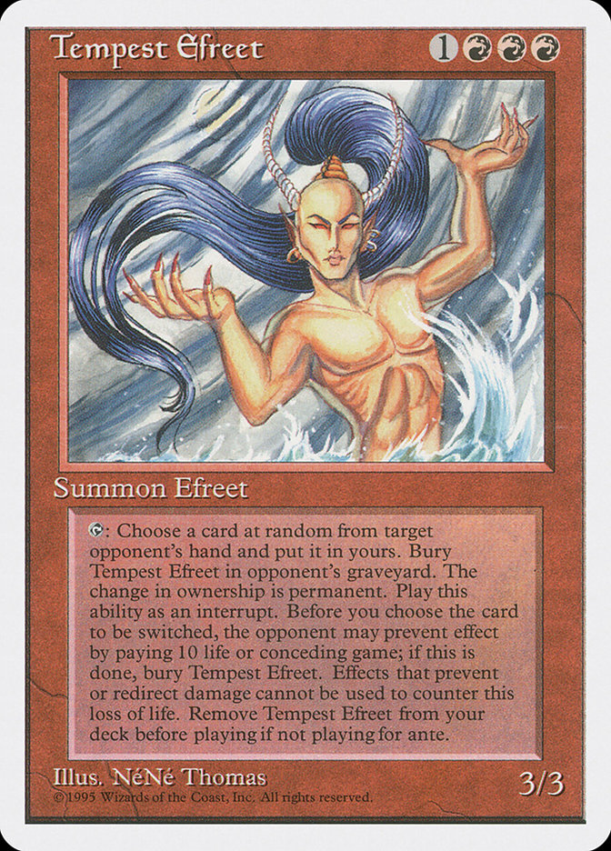 Tempest Efreet [Fourth Edition] | Total Play