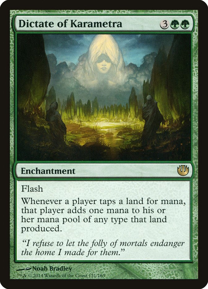 Dictate of Karametra [Journey into Nyx] | Total Play