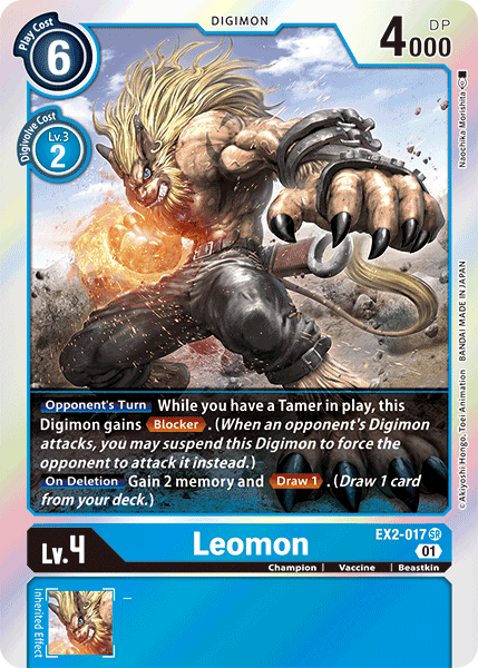 Leomon [EX2-017] [Digital Hazard] | Total Play