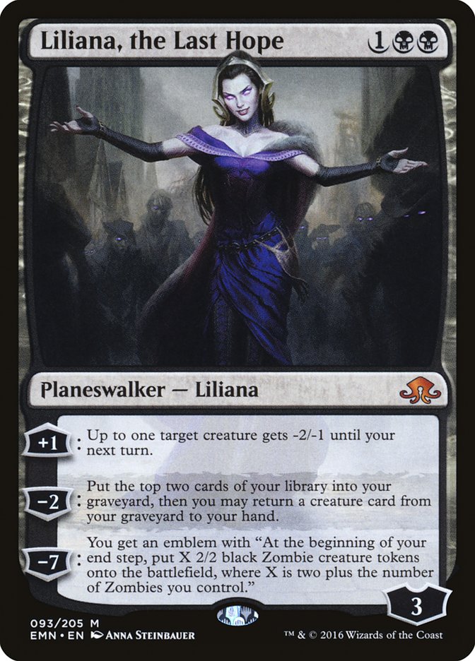 Liliana, the Last Hope [Eldritch Moon] | Total Play