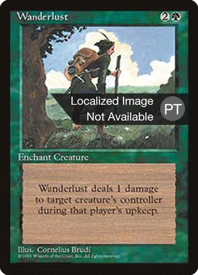 Wanderlust [Fourth Edition (Foreign Black Border)] | Total Play