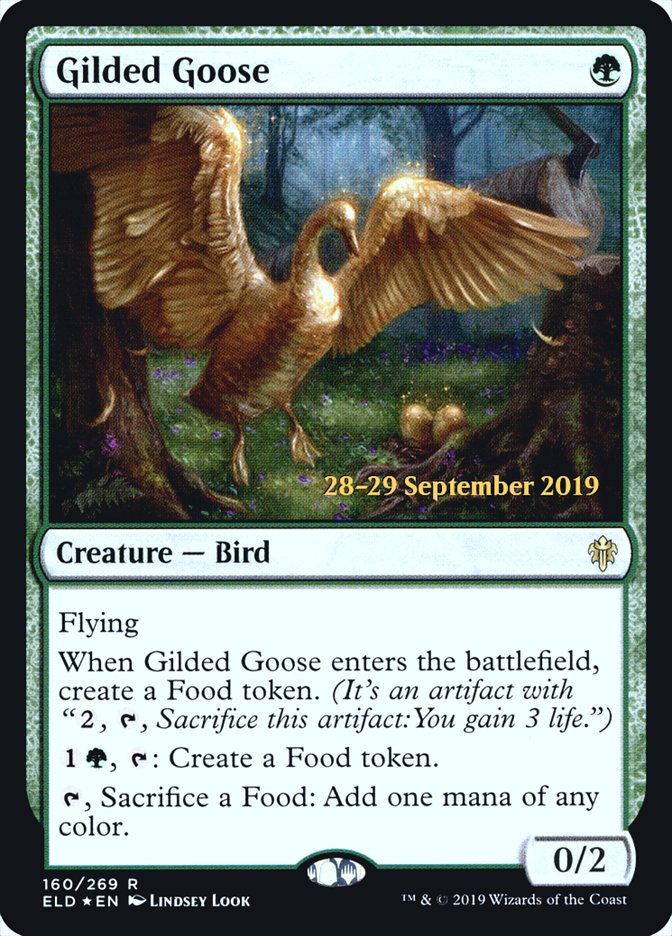 Gilded Goose [Throne of Eldraine Prerelease Promos] | Total Play