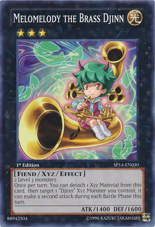 Melomelody the Brass Djinn [SP14-EN030] Starfoil Rare | Total Play