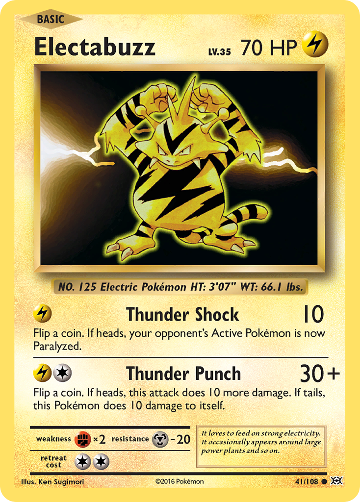 Electabuzz (41/108) [XY: Evolutions] | Total Play