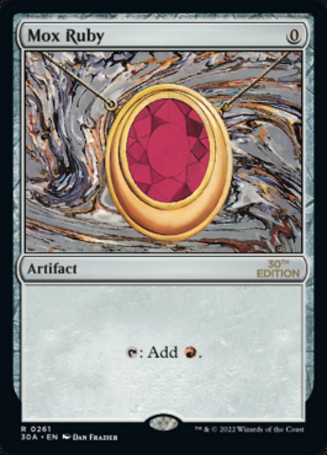 Mox Ruby [30th Anniversary Edition] | Total Play