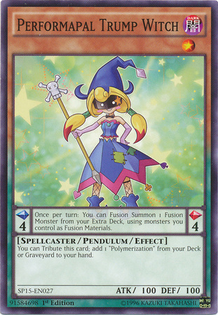 Performapal Trump Witch [SP15-EN027] Common | Total Play