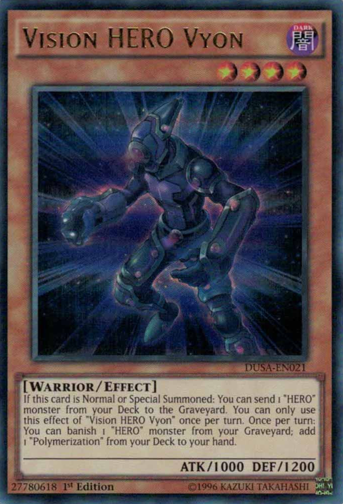 Vision Hero Vyon [DUSA-EN021] Ultra Rare | Total Play