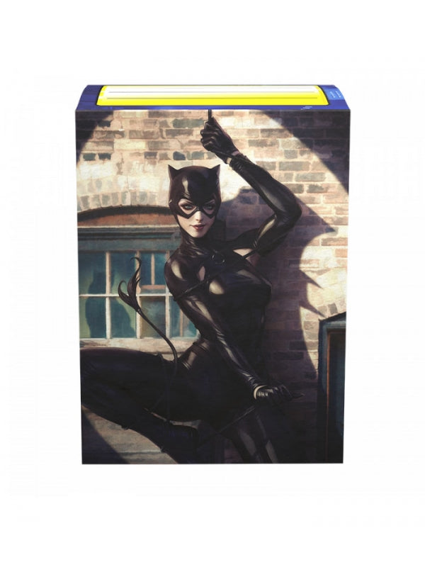 Dragon Shield: Standard 100ct Brushed Art Sleeves - Catwoman | Total Play