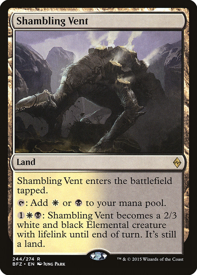 Shambling Vent [Battle for Zendikar] | Total Play
