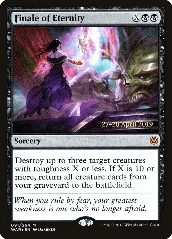 Finale of Eternity [War of the Spark Prerelease Promos] | Total Play