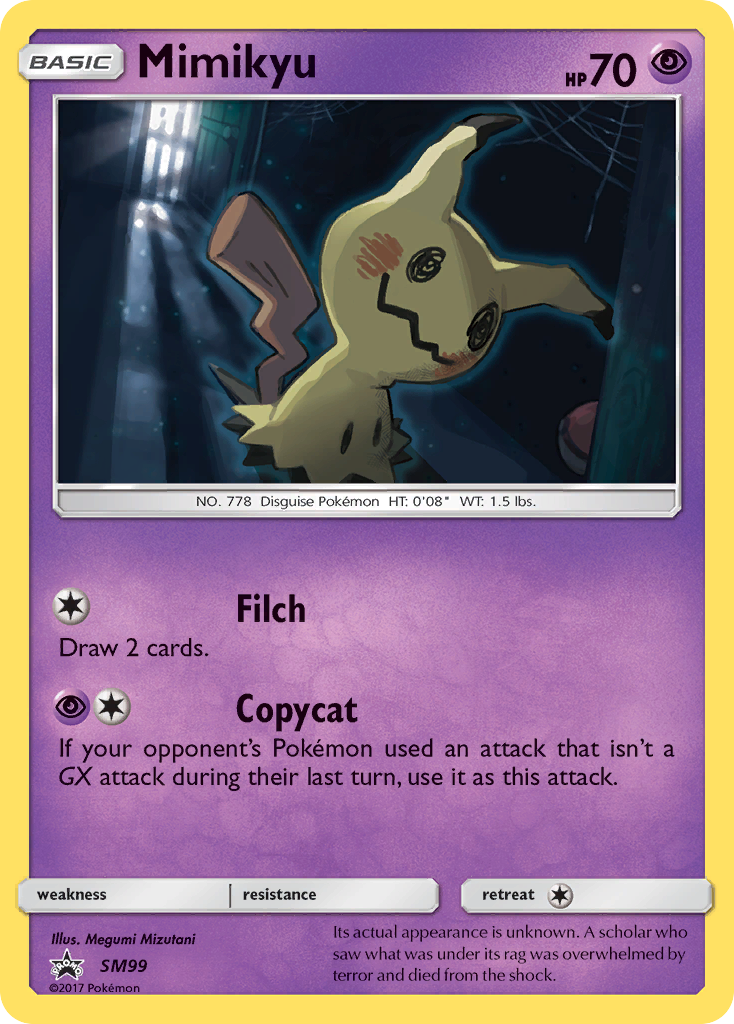 Mimikyu (SM99) [Sun & Moon: Black Star Promos] | Total Play