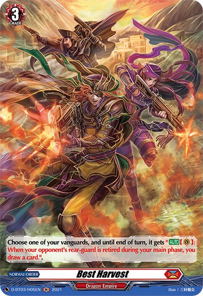 Best Harvest (D-BT03/H05EN) [Advance of Intertwined Stars] | Total Play