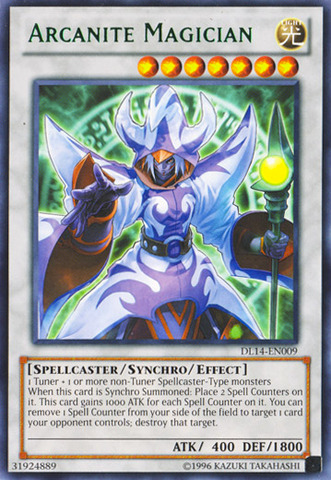 Arcanite Magician (Green) [DL14-EN009] Rare | Total Play