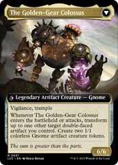 Tetzin, Gnome Champion // The Golden-Gear Colossus (Extended Art) [The Lost Caverns of Ixalan Commander] | Total Play