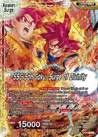 Super Saiyan Son Goku // SSG Son Goku, Surge of Divinity (EX09-03) [Saiyan Surge] | Total Play