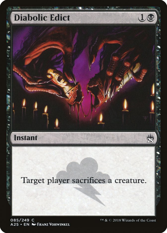 Diabolic Edict [Masters 25] | Total Play