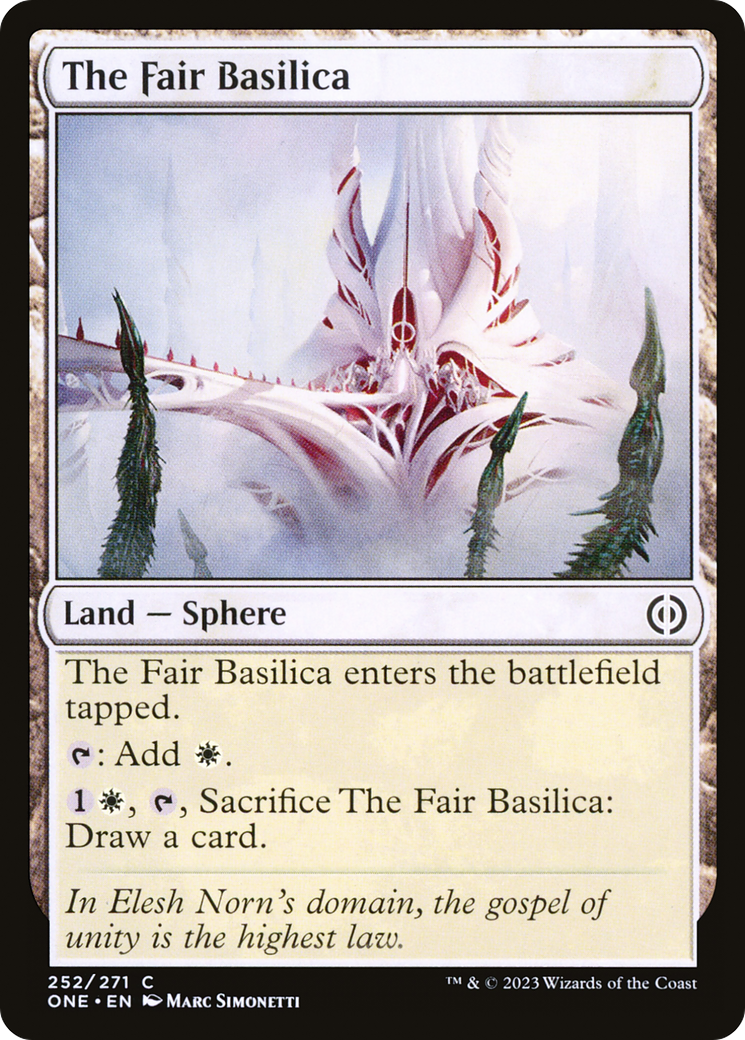 The Fair Basilica [Phyrexia: All Will Be One] | Total Play