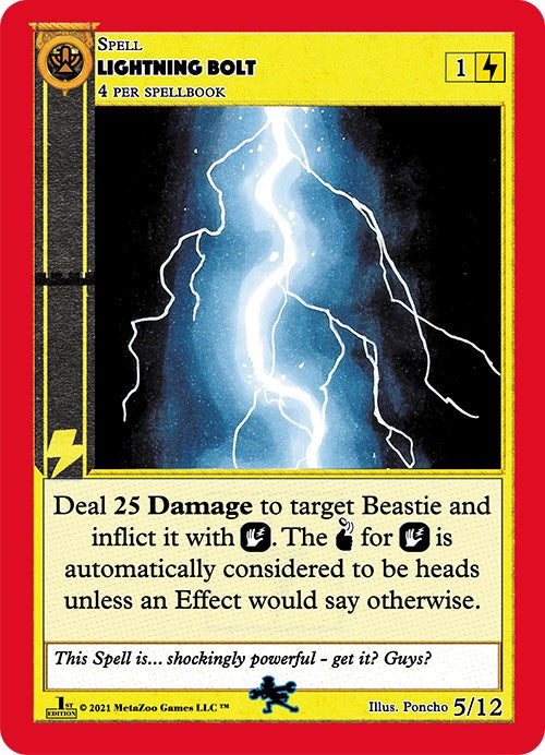Lightning Bolt [Dingbelle Ring Leader Starter Deck] | Total Play