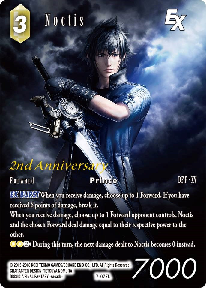 Noctis EX (2nd Anniversary) [Opus VII Promo Cards] | Total Play