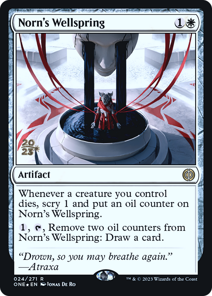 Norn's Wellspring [Phyrexia: All Will Be One Prerelease Promos] | Total Play