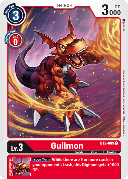 Guilmon [BT2-009] [Release Special Booster Ver.1.0] | Total Play