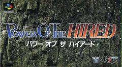 Power of the Hired - Super Famicom | Total Play